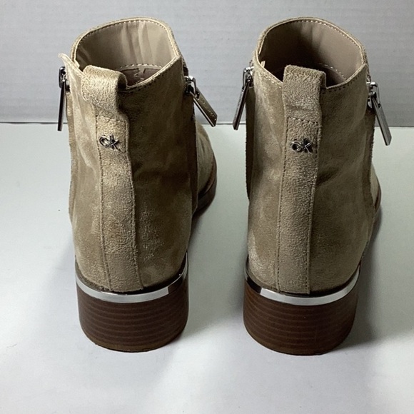 Calvin Klein | Plain Toe Casual Style Suede Faux Fur Street Style Plain - Picture 6 of 11